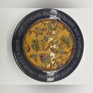 Decorative Ceramic Plates-Set of 4
